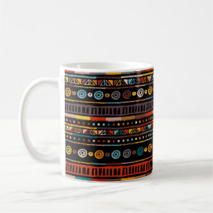 Seamless pattern with ornate Lotus flower. Ayurved Coffee Mug