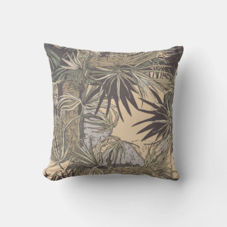 Seamless pattern with palm leaves, brightpattern,t cushion