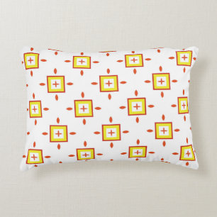 Seamless pattern with squares Abstract background Decorative Cushion
