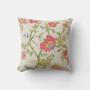 Seamless pattern with stylized ornamental flowers  cushion