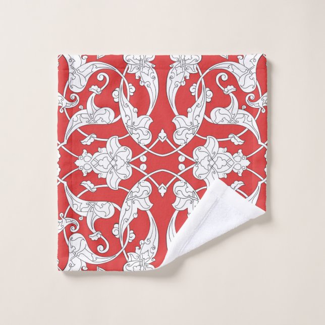 Seamless pattern with traditional turkish style iz wash cloth (Wash Cloth)