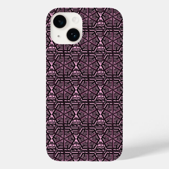 Seamless pink pattern Case-Mate iPhone case (Back)