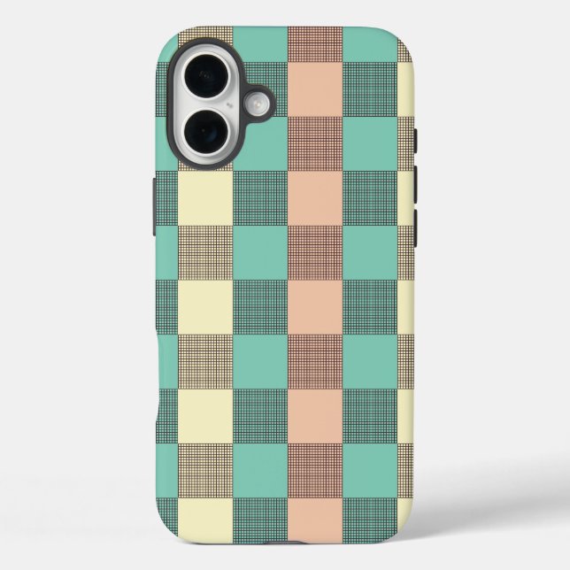 Seamless plaid pattern   Case-Mate iPhone case (Back)