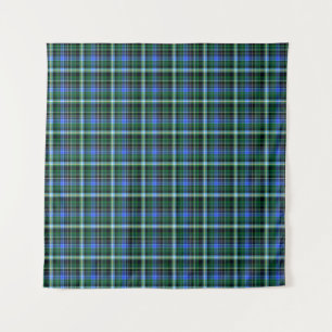 Seamless plaid pattern. Fabric pattern. Texturebac Tapestry