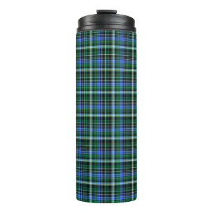 Seamless plaid pattern. Fabric pattern. Texturebac Thermal Tumbler