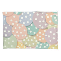 Seamless Polka Dot Pattern in Pastel Colours