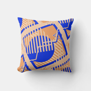 Seamless Pop Art Pattern. Abstract Colour Texture  Cushion