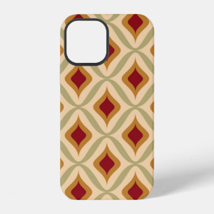 Seamless retro ornamental pattern vintage illustra iPhone 12 case