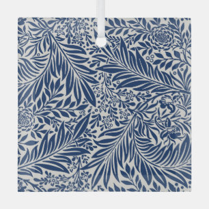 Seamless retro pattern with rounded squares glass tree decoration