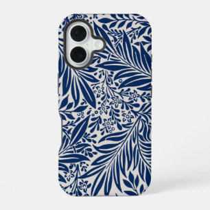Seamless retro pattern with rounded squares iPhone 16 case