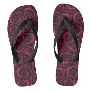 Seamless silk satin roses flowers floral beautiful jandals