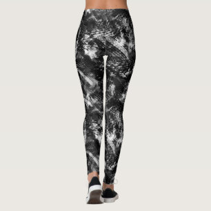 Seamless snake reptile lizard python skin leather leggings
