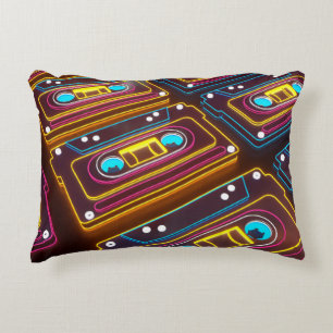 Seamless snake skin texture. Tropical reptiles. Ge Decorative Cushion