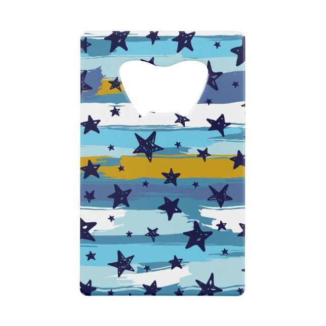 Seamless Star Pattern: Versatile Background (Front)