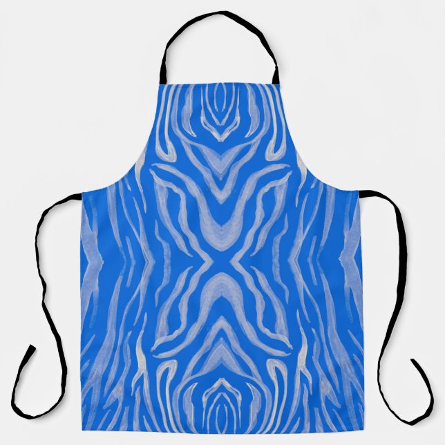 Seamless tiger skin pattern apron (Front)
