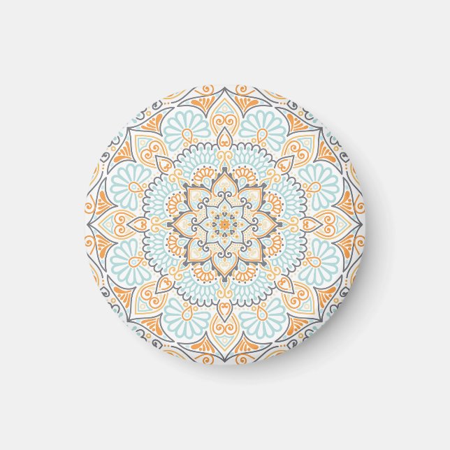 Seamless tile pattern: decorative, versatile desig magnet (Front)