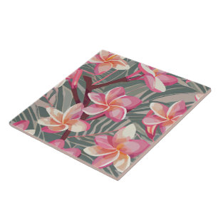 Seamless tile - tropical print