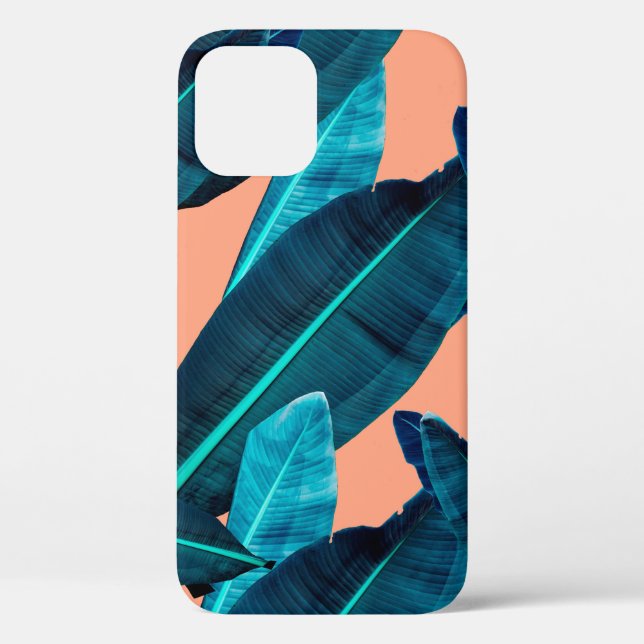 Seamless tropical flower, plant and leaf pattern b Case-Mate iPhone case (Back)
