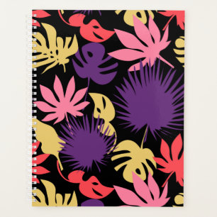 Seamless tropical leaves pattern planner