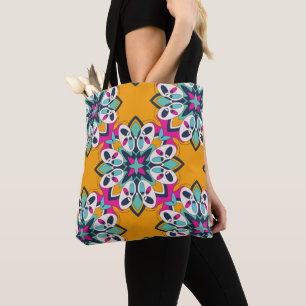 Seamless Turkish Colourful Cute Tote Bag