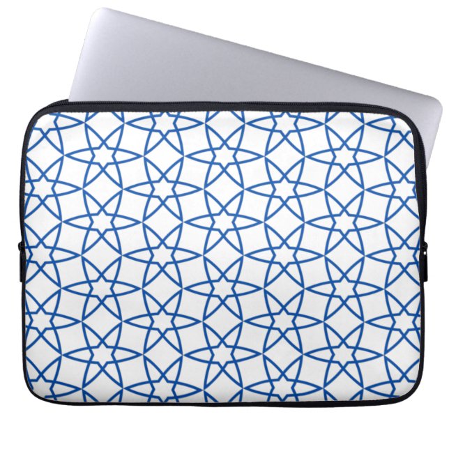 Seamless Turkish Colourful Design Arabic Cute   Laptop Sleeve (Front)