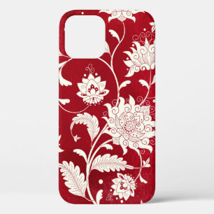 Seamless vintage background. Imitation of chinese  iPhone 12 Case
