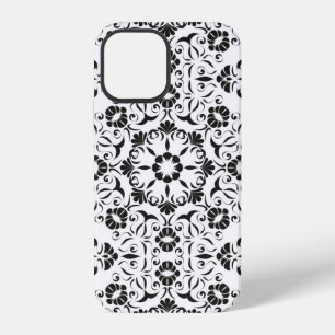 Seamless vintage background with stylised elements iPhone 12 case