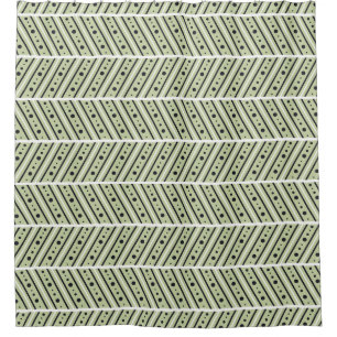 Seamless vintage decorative hand drawn pattern. Et Shower Curtain