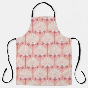 seamless vintage floral pattern apron