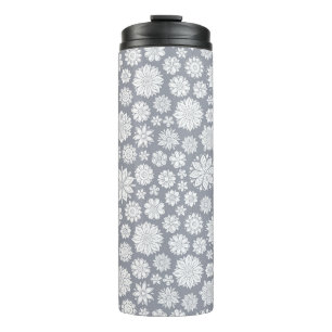 Seamless vintage floral pattern, spring/summer ba thermal tumbler