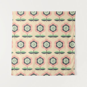 seamless vintage floral pattern tapestry