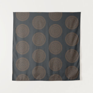 Seamless vintage mandalas. Vintage decorative elem Tapestry