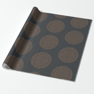 Seamless vintage mandalas. vintage decorative elem wrapping paper