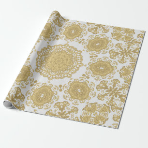 Seamless vintage ornamental texture, oriental, med wrapping paper