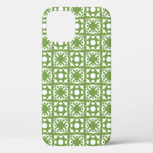Seamless vintage pattern. Background with beautifu iPhone 12 Case