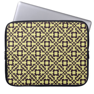 Seamless vintage pattern. Background with beautifu Laptop Sleeve