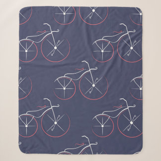 Seamless vintage pattern from the repeating ancien sherpa blanket