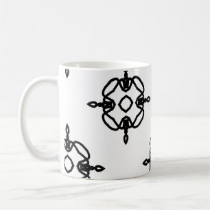Seamless vintage pattern in geometric ornamental s coffee mug