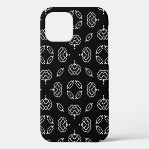 Seamless vintage pattern in geometric ornamental s iPhone 12 case
