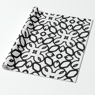 Seamless vintage pattern in geometric ornamental s wrapping paper