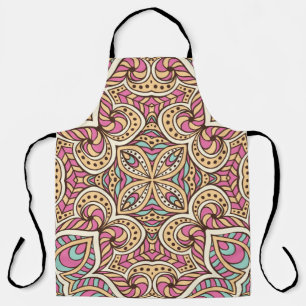 Seamless vintage pattern. Vintage decorative eleme Apron