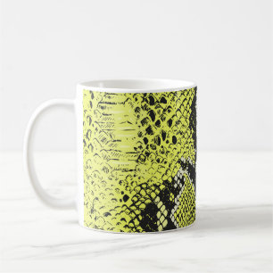 Seamless vintage snake animal skin pattern. Snakes Coffee Mug