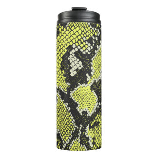 Seamless vintage snake animal skin pattern. Snakes Thermal Tumbler