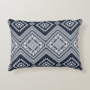 Seamless vintage Tribal Pattern Design. Stylish Mo Decorative Cushion