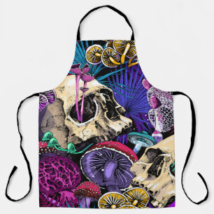 Seamless wallpaper pattern. Bright Magic Psychedel Apron