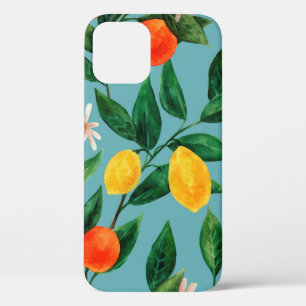 Seamless watercolor pattern. An ornament made of b iPhone 12 Case