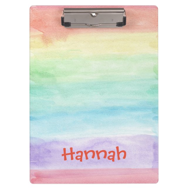 Seamless Watercolor Pattern by storeman Clipboard (Front)