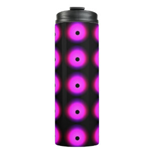 Seamless Watercolour Wallpaper. Graphic Polka Dots Thermal Tumbler