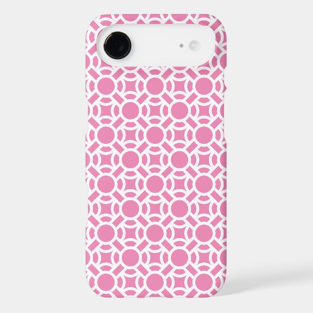 Seamless White Pattern DIY Background Colour Case-Mate iPhone Case (Back)