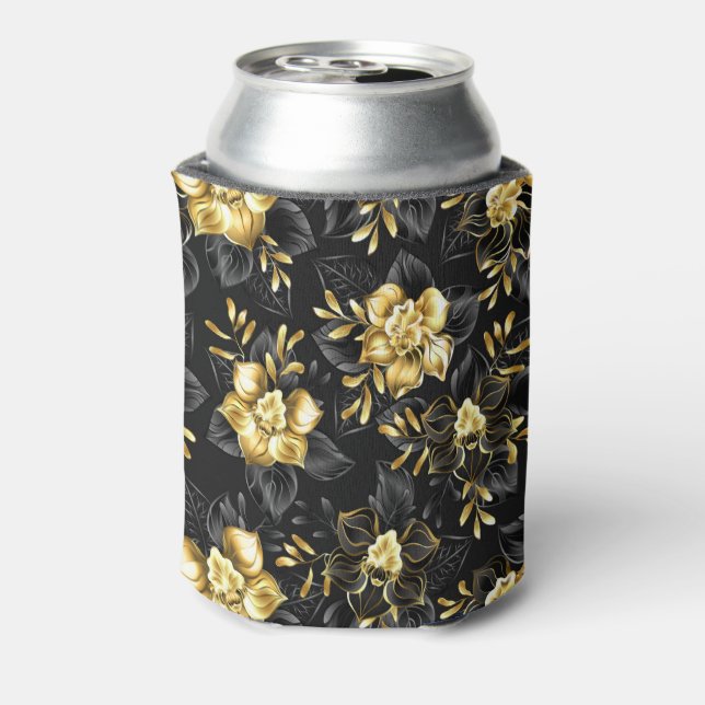Seamless with jewellery orchids can cooler (Can Back)